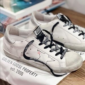 Golden Goose Superstars Size 38